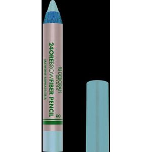 Deborah Milano - 24Ore Brow Fiber Pencil - Wenkbrauw Potlood - Waterproof - Hoog Pigment