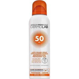 Dermolab Zonnemelkspray SPF 50 waterbestendig - 150 ml