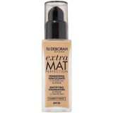 Deborah Extra Mat Perfection N.03 Zand Finish Make-up Foundation, textuur No Transfer en Humidity Proof, SPF20 30ml