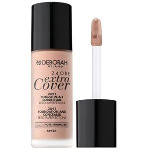 24 Ore Extra Cover - 2-in-1 Foundation and Concealer SPF20N 01 Fair