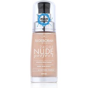 Deborah Milano 24Ore Nude Perfect Foundation 30 ml 2 - BEIGE