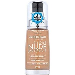 Deborah Milano 24Ore Nude Perfect Foundation 30 ml 5 - Amber
