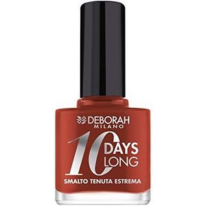 DEBORAH Nagellak 10 dagen Long 901 Kingdom Red, 1 stuk verpakt (1 x 1 stuk)