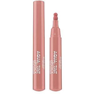 Deborah Milano Aquatint lippenstift met aloë vera, gaat lang mee, waterbestendig, hydraterend en glanzend, voor zachte en zijdeachtige lippen, penformaat, 2,5 gr., Nr. 01 terracotta