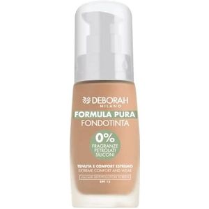 Deborah Milano Formula Pura Fluid Foundation 3.2 Hazelnut 30 ml