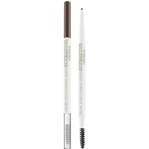 Deborah Milano - Formula Pura wenkbrauwstift, 02 medium bruin, zeer sterke pen met micropunt, ideaal voor zeer nauwkeurige definitie, lange houdbaarheid