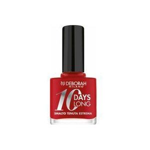 Deborah Milano 10 days Long nagellak 11 ml Rood Glans