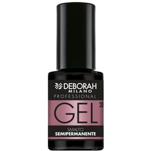Deborah Milano Professional gelnagellak, semipermanent, nr. 20, donkerbruin