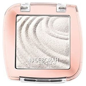 Deborah Milano Color Lovers oogschaduw, kleur Shimmery White n.1, intensief en supergepigmenteerd