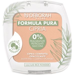 Deborah Milano - Zuiver biologisch poeder pure formule ondoorzichtig Kleur: Apricot 3