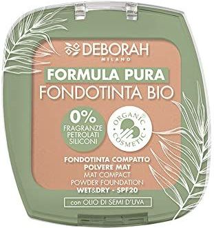 Deborah Milano - Bio Formule Pure Compact Foundation Kleur: Fair 1
