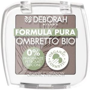 Deborah Mono biologische formule pure kleur nr. 09 mat grijs bruin met ingrediënten van 100% natuurlijke oorsprong, veganistisch en diervriendelijk