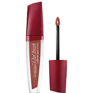 Deborah Milano - Red Touch Lipstick Vloeibare lippenstift, mat, 14 Fancy Caramel, intense kleur en zonder overdracht, geeft fluweelzachte lippen, 4,5 g