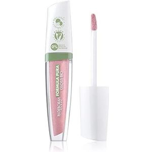 Deborah Biologische lipgloss pure formule ultra glanzend en voedzaam, kleur nr. 2 roze, met 100% ingrediënten van natuurlijke oorsprong