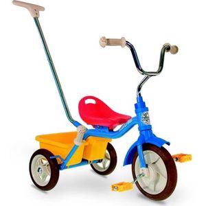 Italtrike Colorama Passenger Driewieler - Driewieler - Jongens en meisjes - Blauw - 10 Inch