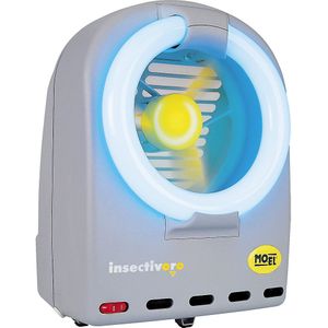 Ventilator-insectenvanger, voor werkplaats en industrie, h x b x d = 340 x 245 x 220 mm, gewicht 2,3 kg