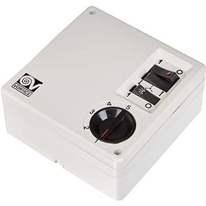 Vortice SCRR5L wit - ventilatorsnelheidsregelaar (wit, knoppen, draaibaar, 220-240, 100 W, 120 mm, 55 mm)