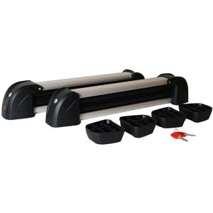 G3 - Summit 4 - Skidrager - Aluminium - Geschikt Voor 4 Ski's of 2 SnowBoards