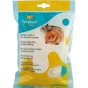 Ferplast Ferplast FPZ 4630 hamsternestaccessoire van natuurlijke vezels voor knaagdieren