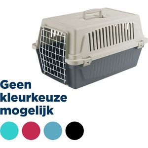 FERPLAST - Atlas 10 Elemental - Dieren Draagtas - Grijs - Kunststof