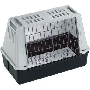 Ferplast Draagtas Vervoersbox Atlas Car Mini - Grijs - 72 x 41 x 51 cm