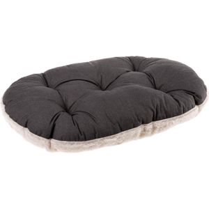 Ferplast honden- en kattenkussen Relax bruin 65 x 42 x 10 cm