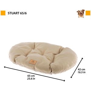 Ferplast Kussen Stuart 65 X 42 Cm Textiel Beige