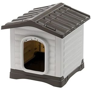 Ferplast-Hondenhok-Dogvilla-50-43x48x44-cm-grijs