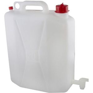 Voedselgeschikte jerrycan/watertank met tap 25 liter - Jerrycan voor water