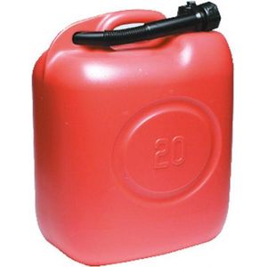 Jerrycan Rood 20L - Brandstof