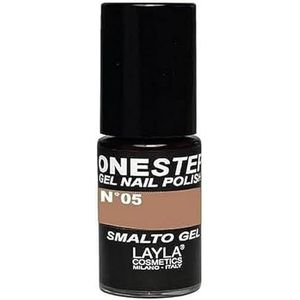 Layla Cosmetics One Step Gel nagellak, african zand, per stuk verpakt (1 x 0.005 L)