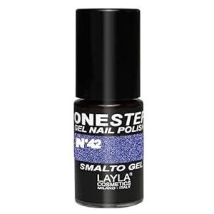 Layla Cosmetics One Step Gel Nagellak, Moon Stars, per stuk verpakt (1 x 0,005 L)