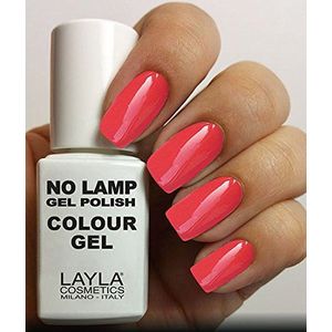Layla Cosmetics - No Lamp Polish - Rich Coral - Gel Nagellak - 10 ml