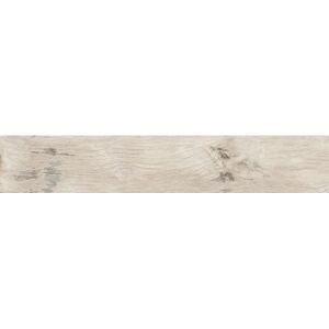 JOS. Woodmania Vloer- en wandtegel 20x120cm 9.5mm R9 porcellanato Ivory 1314956