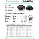 Calearo - EL 165 - Auto Speakers - Coaxiaal - Set (2 stuks) - 165MM