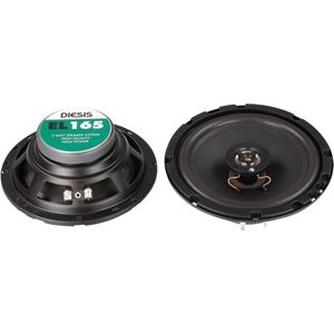 Calearo - EL 165 - COAX - 2-WEG - auto speakers - set (2stuks) - 165MM 16,5CM 16.5 cm -100W