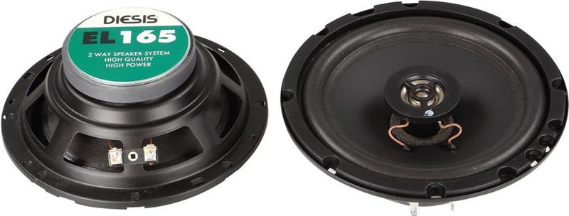 Calearo - EL 165 - Auto Speakers - Coaxiaal - Set (2 stuks) - 165MM