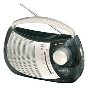 Trevi RA 764 Draagbaar (AM, FM), Radio, Zwart