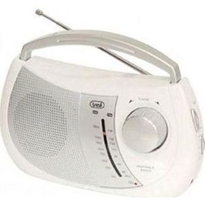 Trevi RA 764 Draagbaar analoog (AM, FM), Radio, Wit