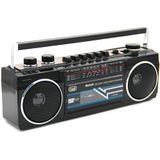 Trevi - RR 501 BT - Radio - Zwart - Retro Ontwerp - Bluetooth