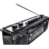 Trevi - RR 501 BT - Radio - Zwart - Retro Ontwerp - Bluetooth