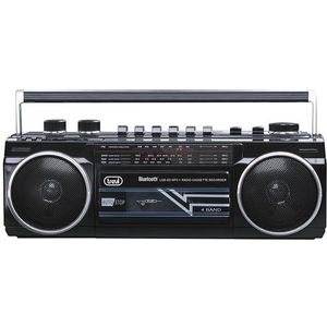 Trevi - RR 501 BT - Radio - Zwart - Retro Ontwerp - Bluetooth