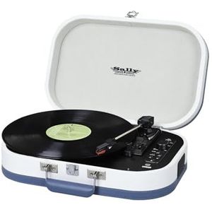 Trevi Vintage Platenspeler Bluetooth, MP3, USB en encoding-functie, turquoise