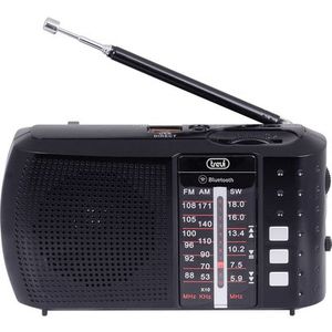 Trevi 0RA7F2000 radio Draagbaar Analoog & digitaal Zwart