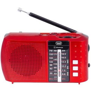 Trevi - RA 7F20 BT - Draagbare Radio - Rood - Analoog & Digitaal
