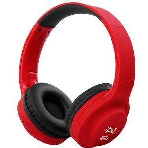 Trevi DJ 601 M Headset Bedraad Hoofdband Oproepen/muziek Rood