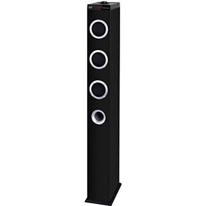 Trevi XT 8 BT toren 2.1 draagbaar luidsprekersysteem (Oplaadbare batterij), Bluetooth luidspreker, Zwart