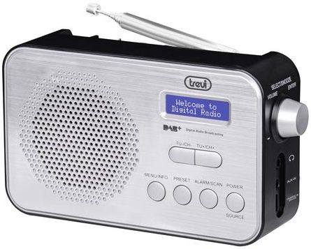 Trevi - DAB 7F92 R - Radio - Zilver - Zwart