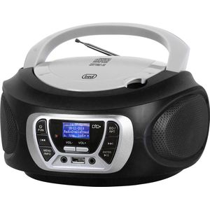 Trevi CMP510 - DAB Digitale Draagbare Radio - Stereo DAB Radio - Zwart - Digitaal Draagbaar Radiotoestel