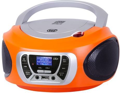 Radio - DAB/DAB+ - Blauwe Achtergrondverlichting - USB-Ingang - Inclusief Afstandsbediening